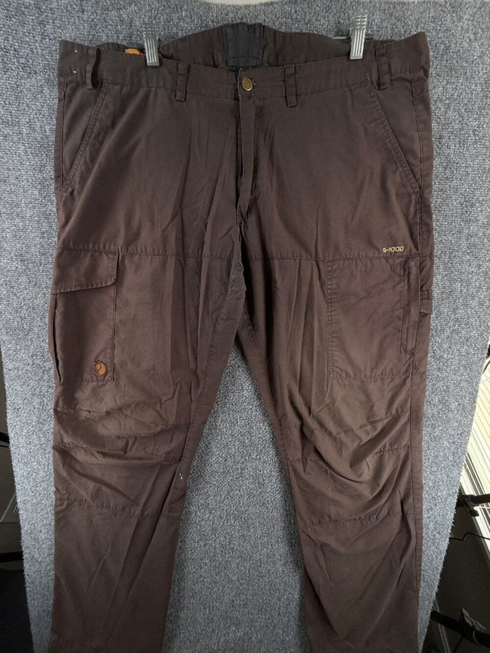 Fjallraven Karl Trousers Regular Low Polyester Cotton Straight Leg ACTL 43x36